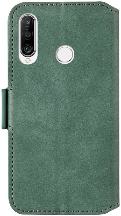 Huawei P30 Lite New Edition Vintage Book Case Hoesje Groen afbeelding 9