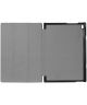 Lenovo Tab 4 10 Tri-Fold Book Case Hoes Zwart