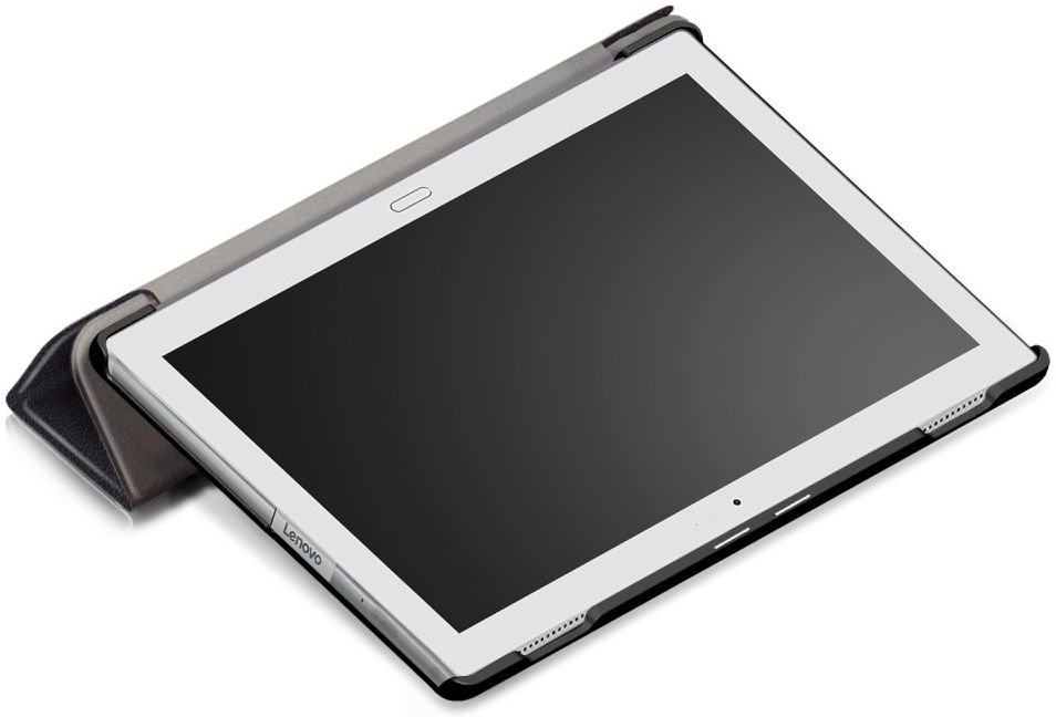 Lenovo Tab 4 10 Plus Tri-Fold Flip Case Zwart afbeelding 7