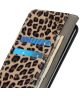 Motorola Moto E6 Play Portemonnee Hoesje Met Leopard Print