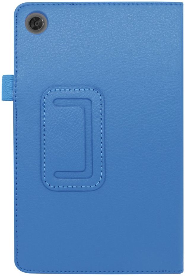 Lenovo Tab M8 Litchi Skin Two-Fold Book Case Hoes Blauw afbeelding 6