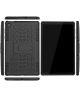Lenovo Tab M10 Plus / FHD Plus Hoes Robuust Hybride Back Cover Zwart