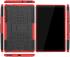 Lenovo Tab M10 Plus / FHD Plus Hoes Robuust Hybride Back Cover Rood afbeelding 2