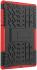 Lenovo Tab M10 Plus / FHD Plus Hoes Robuust Hybride Back Cover Rood afbeelding 6
