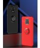 Xiaomi Redmi Note 9S / Note 9 Pro Hoesje met Ring Kickstand Zwart