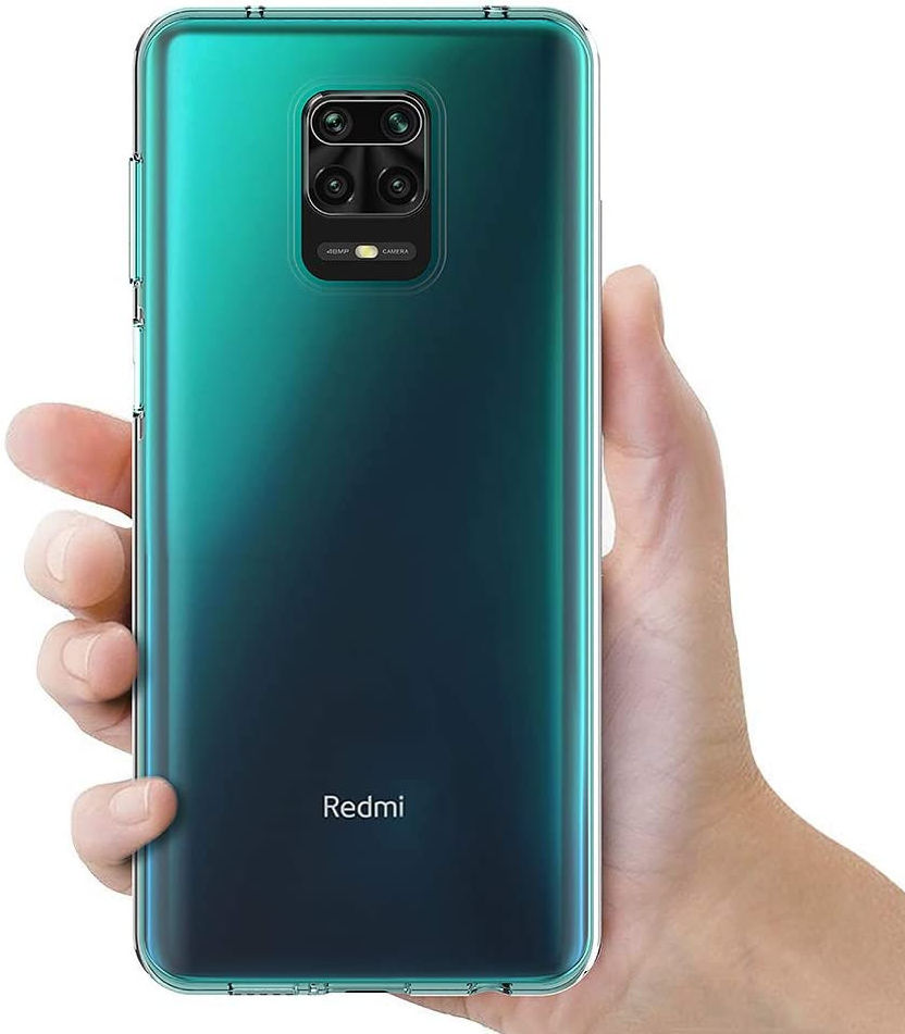 Xiaomi Redmi Note 9S / Note 9 Pro Hoesje Dun TPU Transparant afbeelding 3