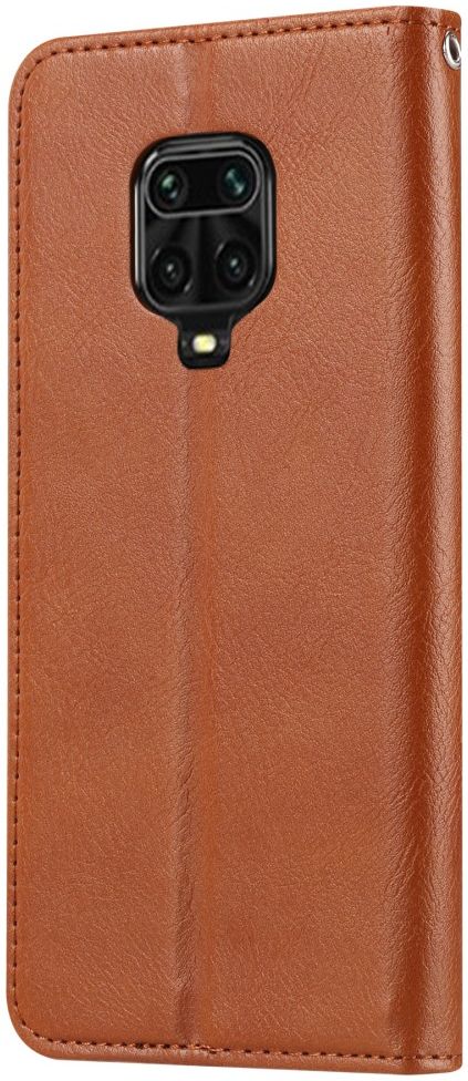 Xiaomi Redmi Note 9S / Note 9 Pro Hoesje Portemonnee Book Case Bruin afbeelding 2