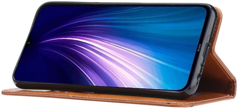 Xiaomi Redmi Note 9S / Note 9 Pro Hoesje Portemonnee Book Case Bruin afbeelding 7