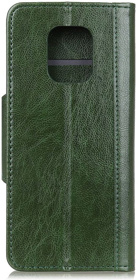 Xiaomi Redmi Note 9 Portemonnee Hoesje Kunstleer Groen afbeelding 8