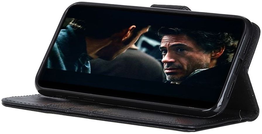 Xiaomi Redmi Note 9S / Note 9 Pro Hoesje Vintage Portemonnee Zwart afbeelding 9