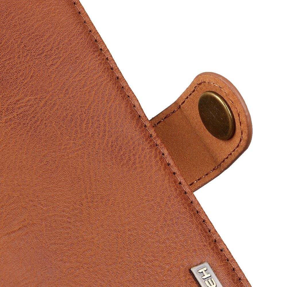 Xiaomi Redmi Note 9S / Note 9 Pro Hoesje Vintage Portemonnee Bruin afbeelding 10