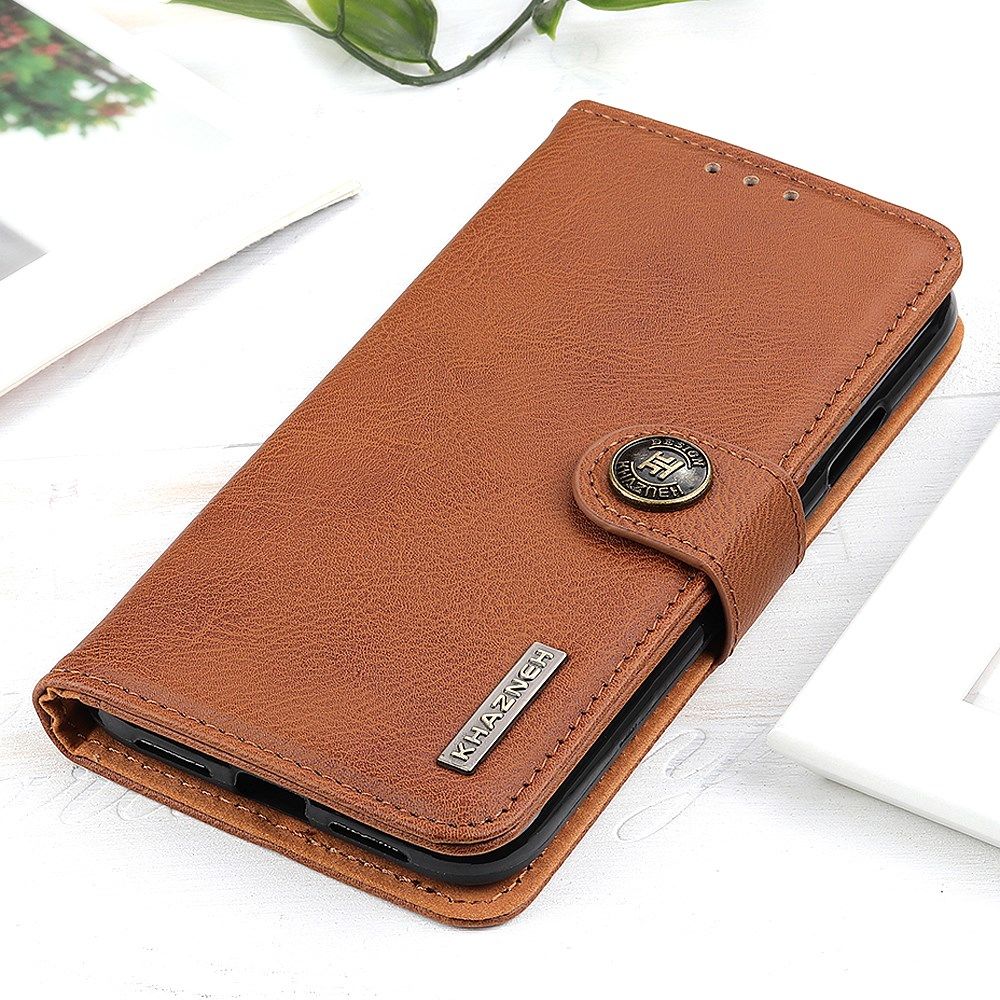 Xiaomi Redmi Note 9S / Note 9 Pro Hoesje Vintage Portemonnee Bruin afbeelding 4