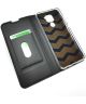 Xiaomi Redmi Note 9 Book Case Hoesje Stijlvol Luxe Wallet Zwart