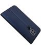 Xiaomi Redmi Note 9 Book Case Hoesje Stijlvol Luxe Wallet Blauw