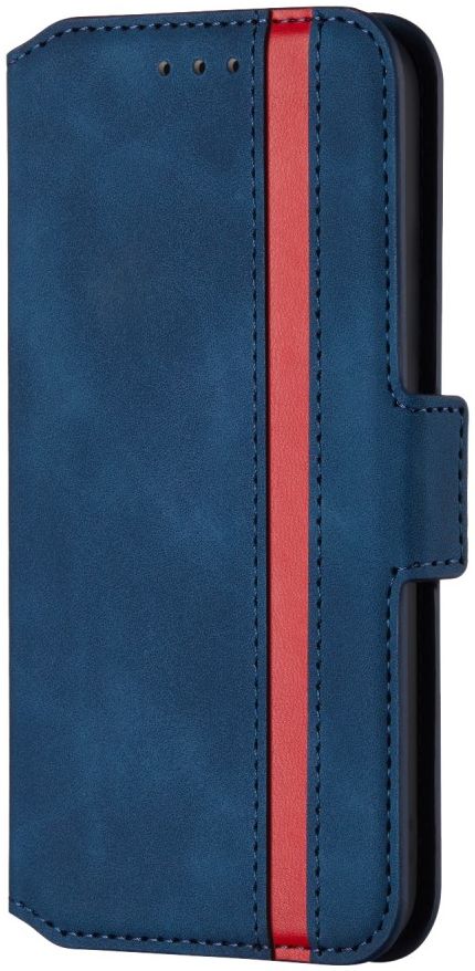 Xiaomi Redmi Note 9 Vintage Book Case Hoesje Blauw afbeelding 1