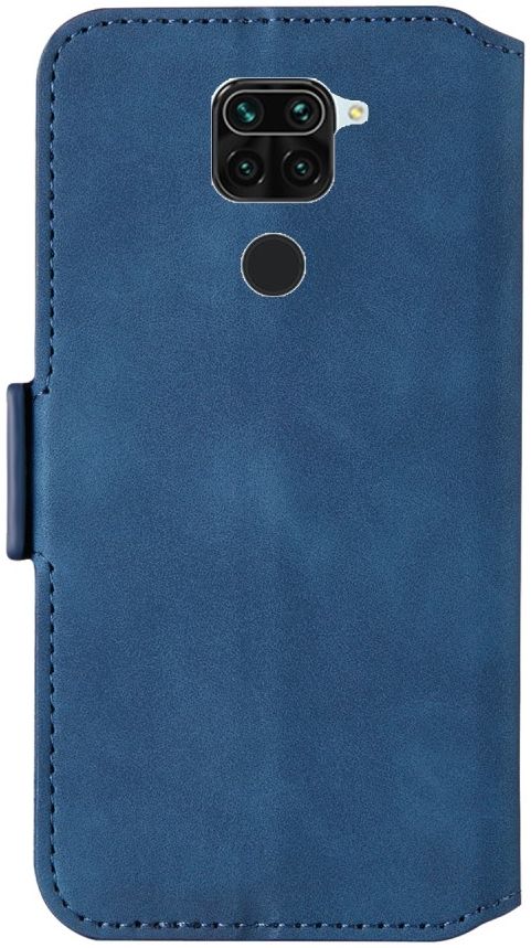 Xiaomi Redmi Note 9 Vintage Book Case Hoesje Blauw afbeelding 8