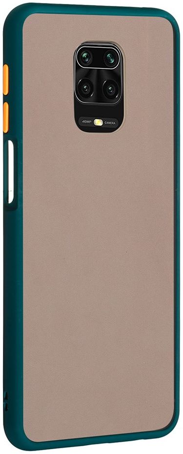 Xiaomi Redmi Note 9S / Note 9 Pro Hoesje met Shock Proof Bumper Groen afbeelding 4