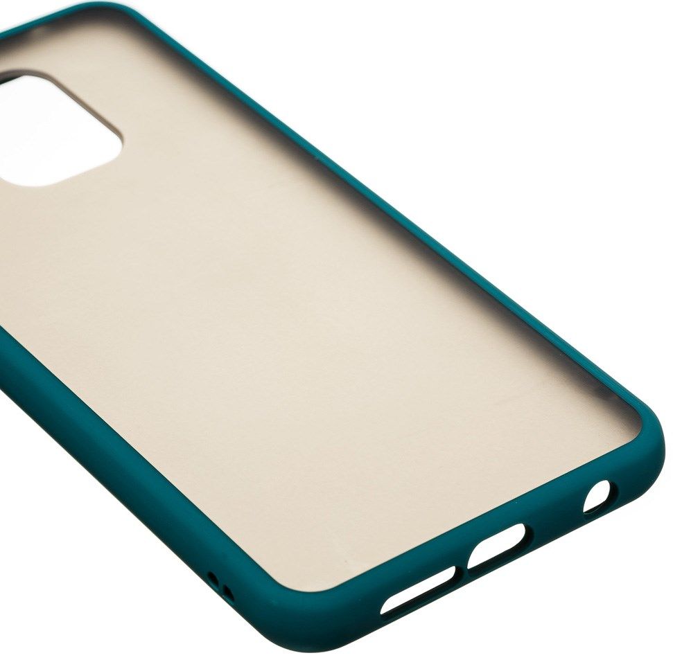 Xiaomi Redmi Note 9S / Note 9 Pro Hoesje met Shock Proof Bumper Groen afbeelding 6