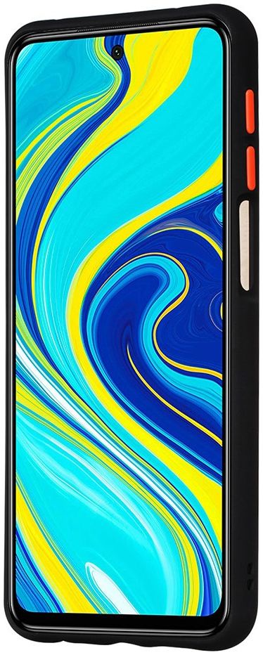 Xiaomi Redmi Note 9S / Note 9 Pro Hoesje met Shock Proof Bumper Zwart afbeelding 3