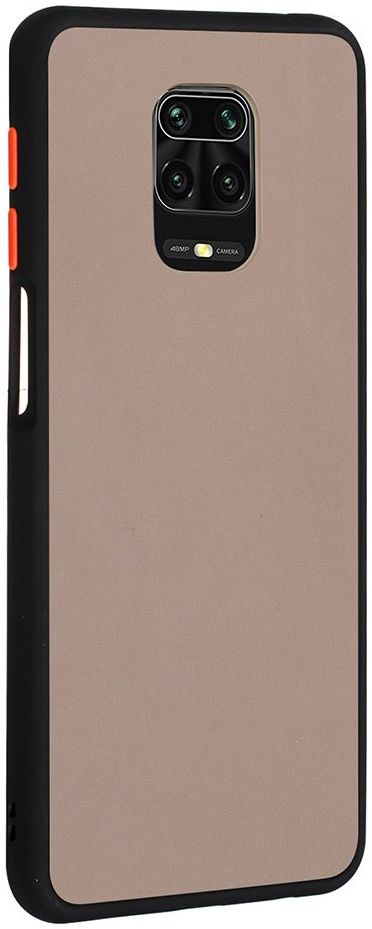 Xiaomi Redmi Note 9S / Note 9 Pro Hoesje met Shock Proof Bumper Zwart afbeelding 4