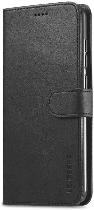 Xiaomi Redmi Note 9 Stand Portemonnee Bookcase Hoesje Zwart afbeelding 1