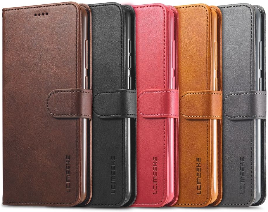 Xiaomi Redmi Note 9 Stand Portemonnee Bookcase Hoesje Zwart afbeelding 6