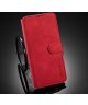 DG Ming Retro Portemonnee Xiaomi Redmi Note 9 Hoesje Rood