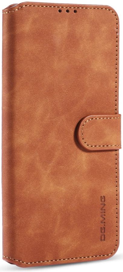 DG Ming Retro Portemonnee Xiaomi Redmi Note 9 Hoesje Bruin afbeelding 7