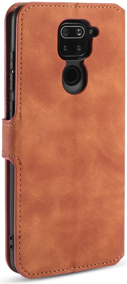 DG Ming Retro Portemonnee Xiaomi Redmi Note 9 Hoesje Bruin afbeelding 8