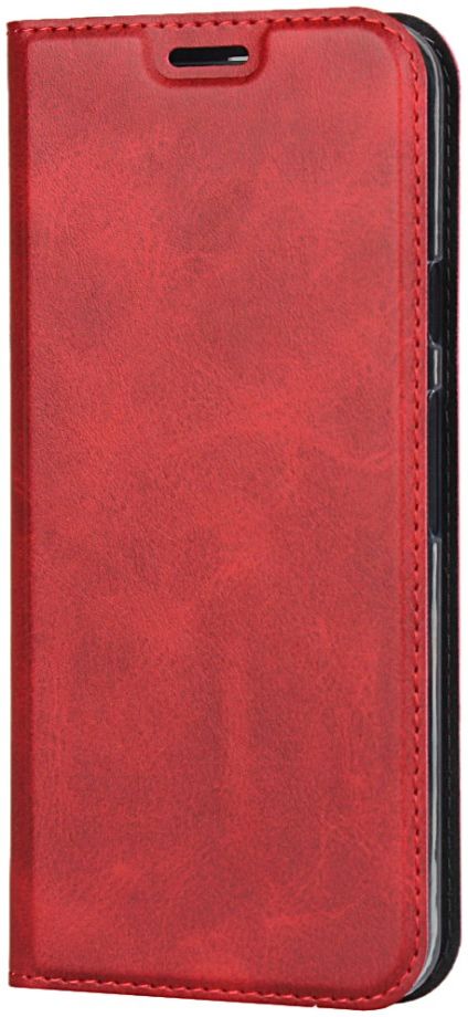 Google Pixel 3A XL Hoesje Vintage Bookcase met Kaarthouder Rood afbeelding 2