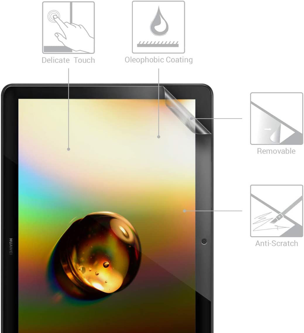 Huawei MediaPad T5 (10) Ultra Clear Screen Protector afbeelding 2