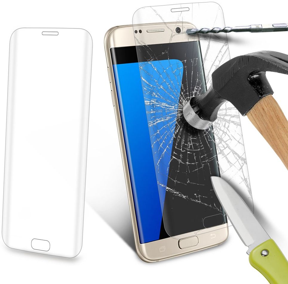 Samsung Galaxy S7 Edge Tempered Glass Screenprotector afbeelding 10