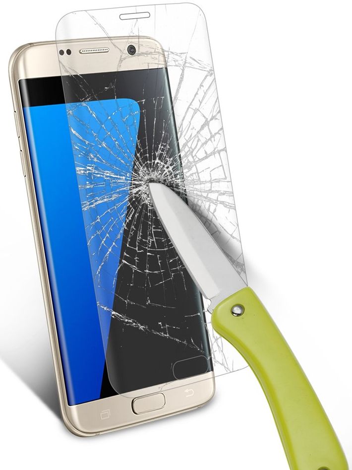 Samsung Galaxy S7 Edge Tempered Glass Screenprotector afbeelding 7