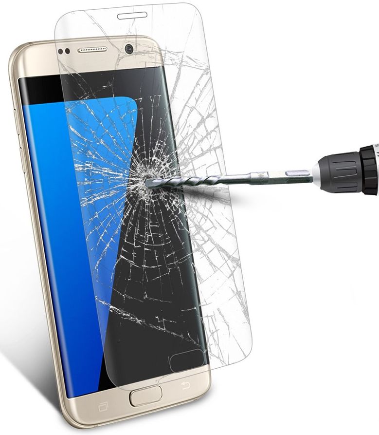 Samsung Galaxy S7 Edge Tempered Glass Screenprotector afbeelding 9