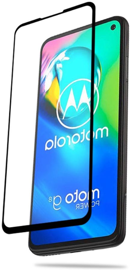 Motorola Moto G8 Power 0.3mm Arc Edge Tempered Glass Screenprotector afbeelding 1