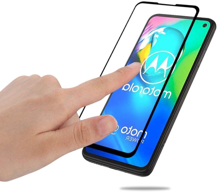 Motorola Moto G8 Power 0.3mm Arc Edge Tempered Glass Screenprotector afbeelding 4