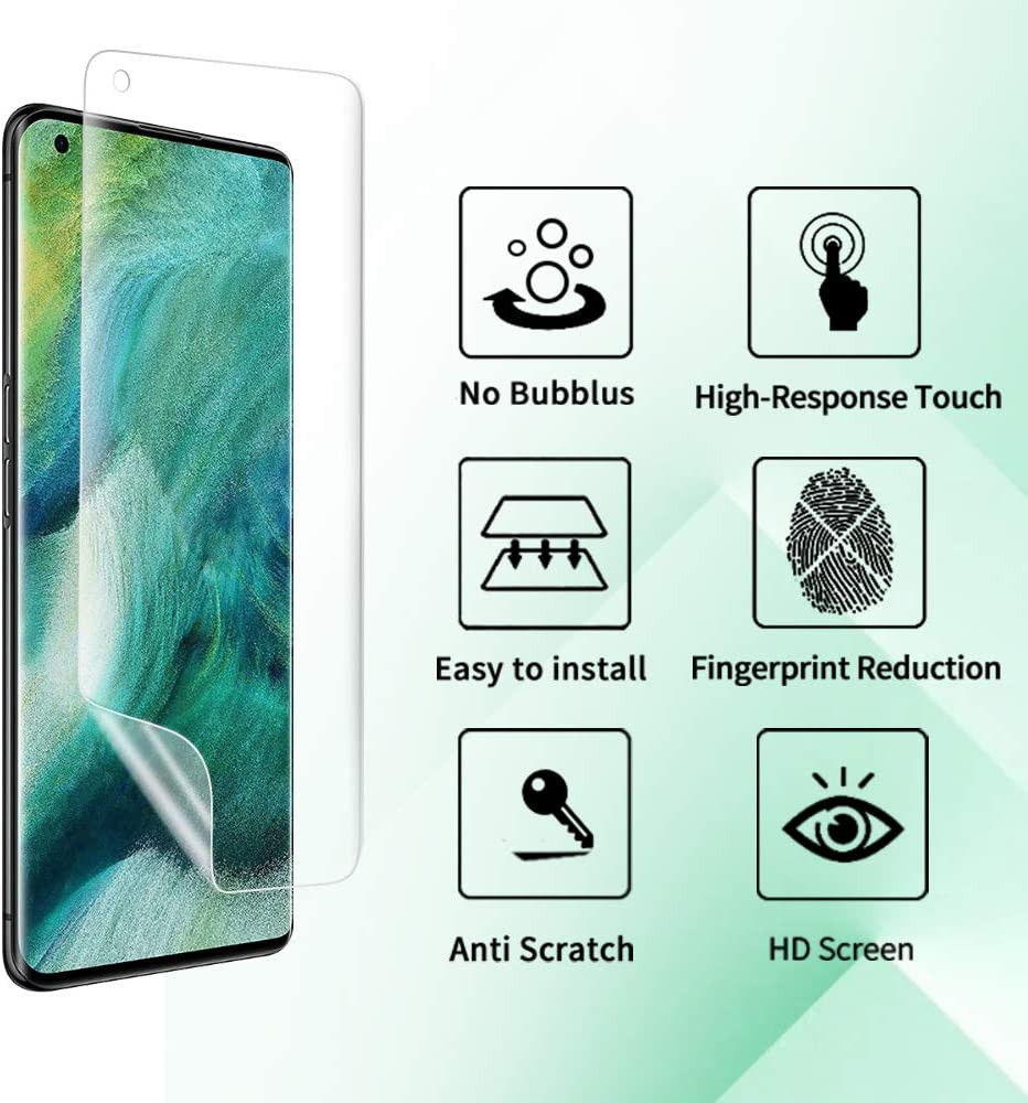 OPPO A52/A72 Anti-Scratch Display Folie Protector afbeelding 2
