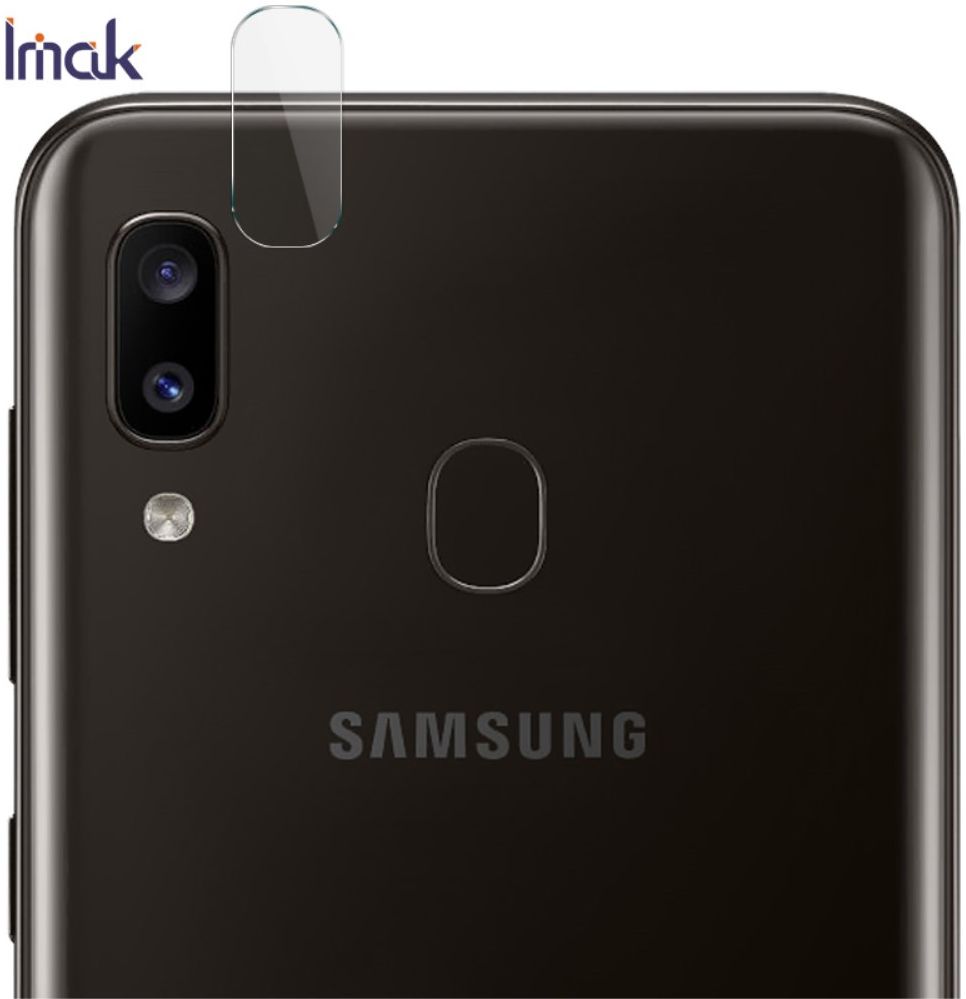 Samsung Galaxy A20e/A20 Tempered Glass Camera Lens Protector Duo Pack afbeelding 2