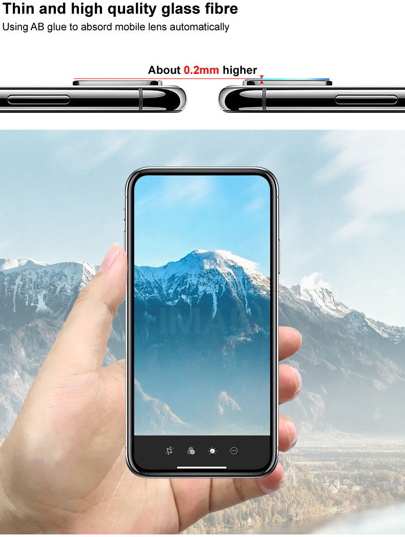 Samsung Galaxy A20e/A20 Tempered Glass Camera Lens Protector Duo Pack afbeelding 7