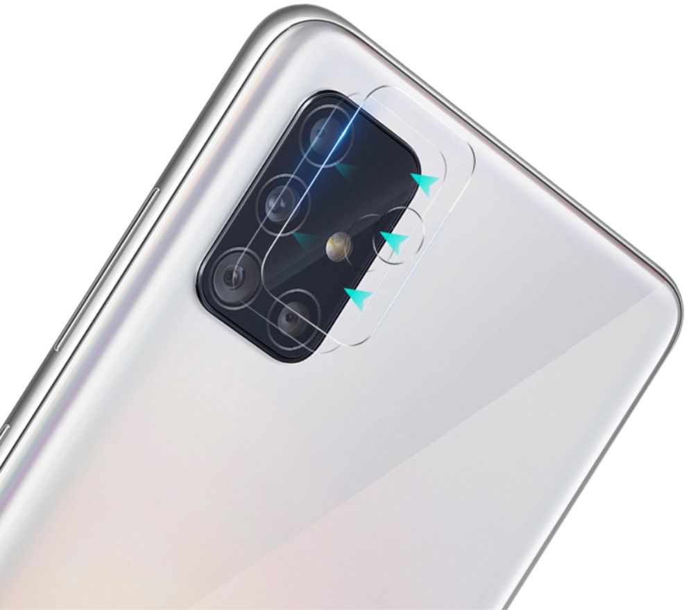 Samsung Galaxy A71 Tempered Glass Camera Lens Protector afbeelding 5