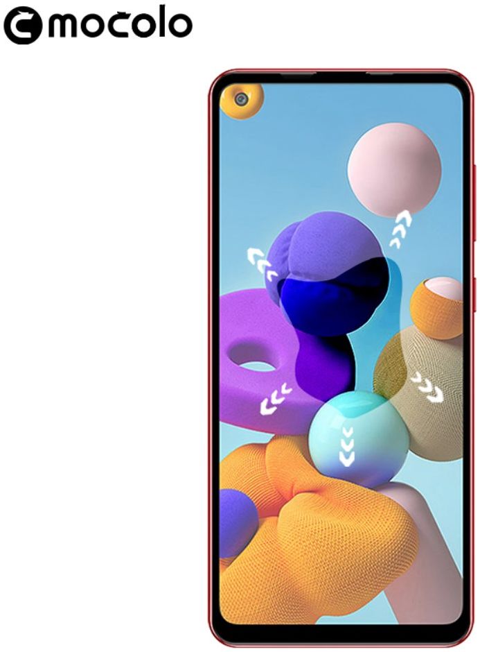 Samsung Galaxy A21S 9H Tempered Glass Screen Protector afbeelding 6