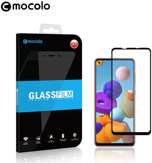 Samsung Galaxy A21S 9H Tempered Glass Screen Protector afbeelding 8