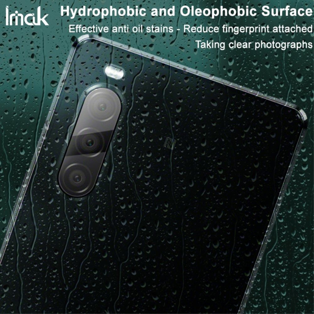 IMAK Sony Xperia 10 II Tempered Glass Camera Lens Protector Duo Pack afbeelding 10