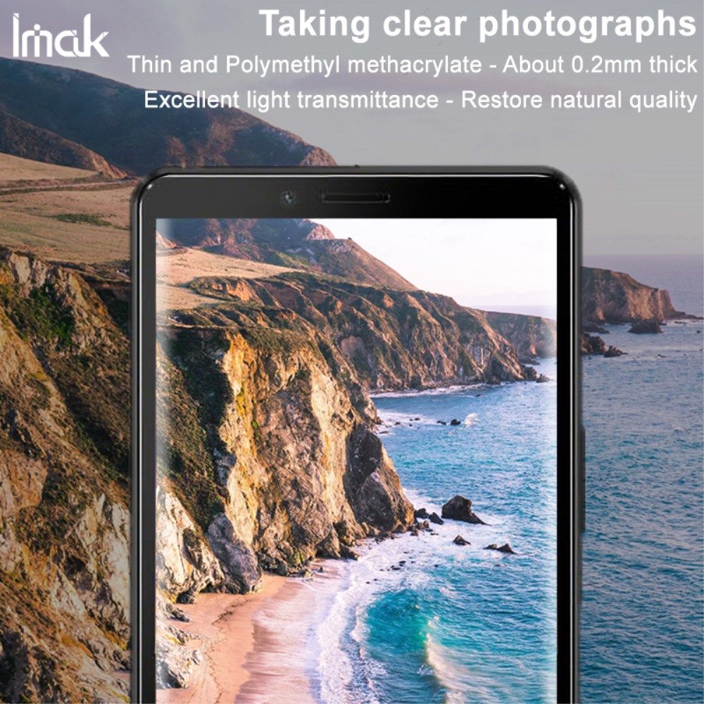 IMAK Sony Xperia 10 II Tempered Glass Camera Lens Protector Duo Pack afbeelding 5