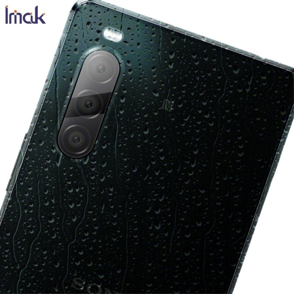 IMAK Sony Xperia 10 II Tempered Glass Camera Lens Protector Duo Pack afbeelding 4