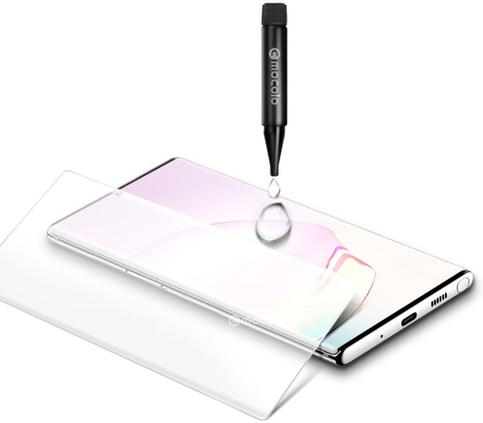 Samsung Galaxy Note 20 Ultra Curved Tempered Glass Full Screen 3D afbeelding 2