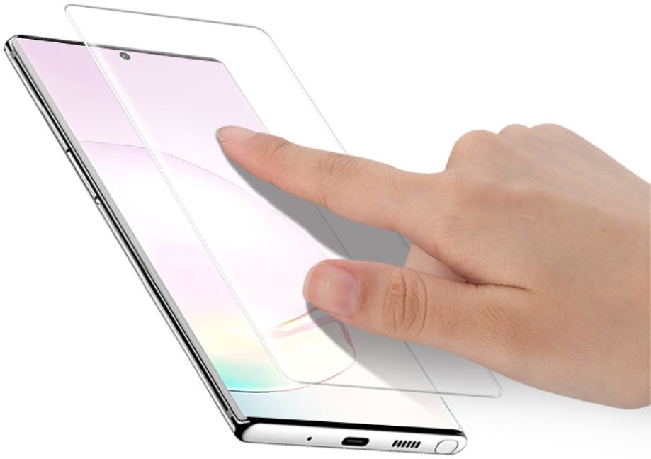 Samsung Galaxy Note 20 Ultra Curved Tempered Glass Full Screen 3D afbeelding 5