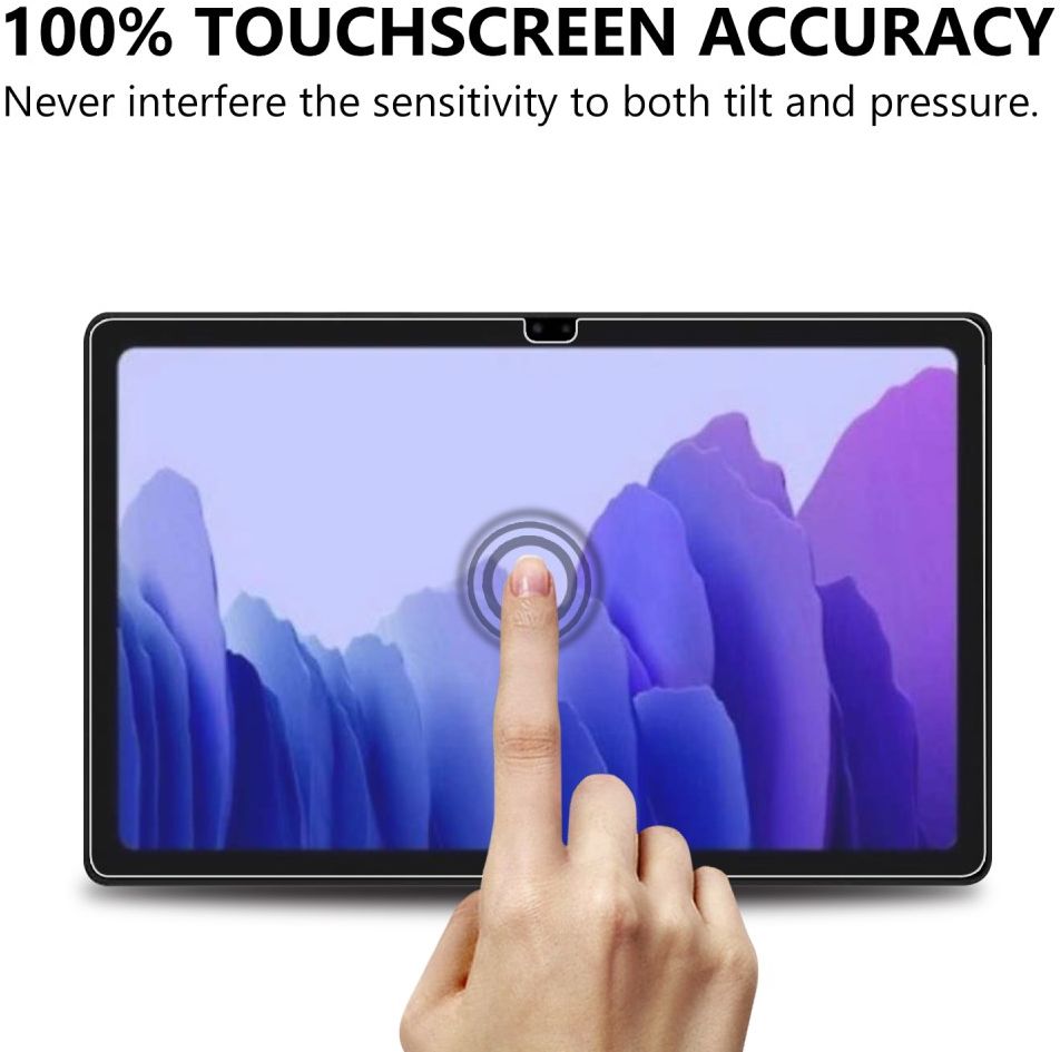 Samsung Galaxy Tab A7 (2020) 9H Tempered Glass Screen Protector afbeelding 4