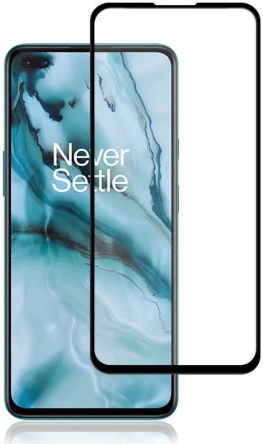 OnePlus Nord 0.3mm Arc Edge Tempered Glass Screenprotector afbeelding 1