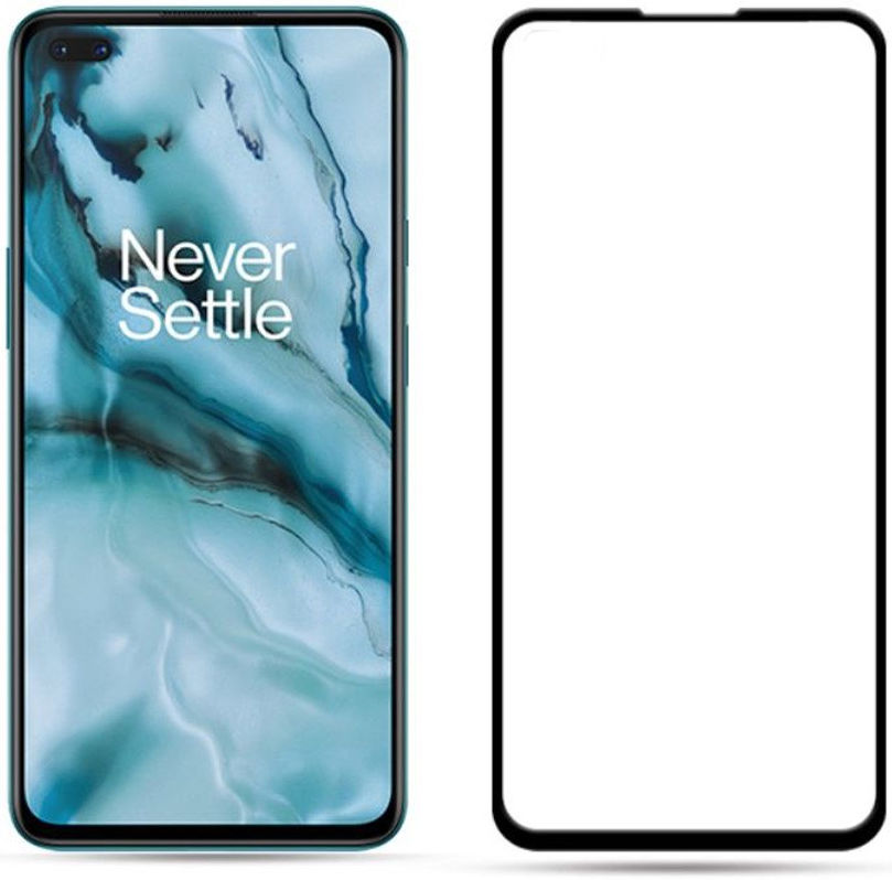 OnePlus Nord 0.3mm Arc Edge Tempered Glass Screenprotector afbeelding 2